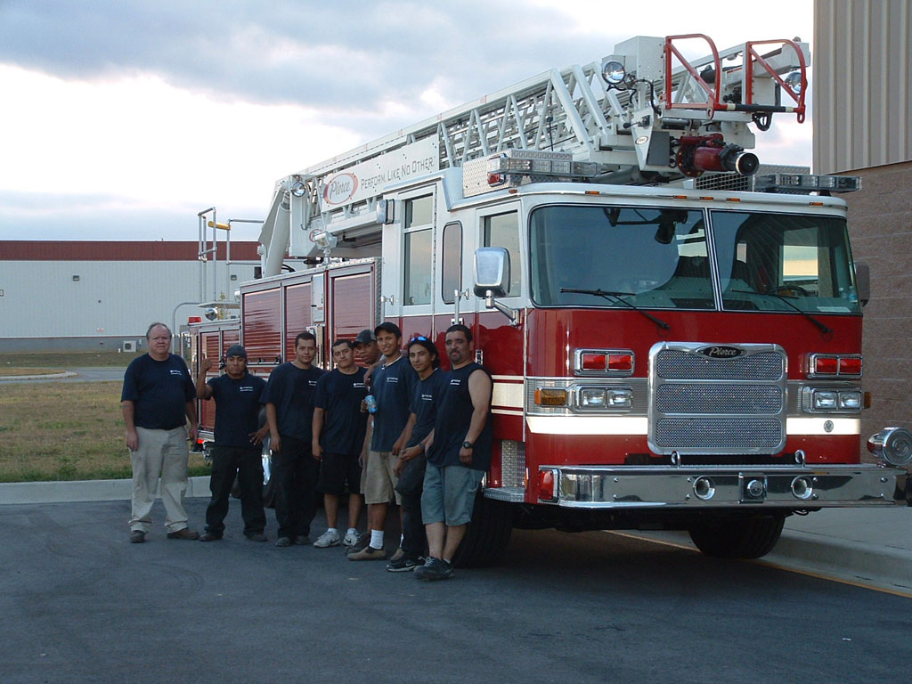 Movers USA Project - Firetruck Body Shop Move