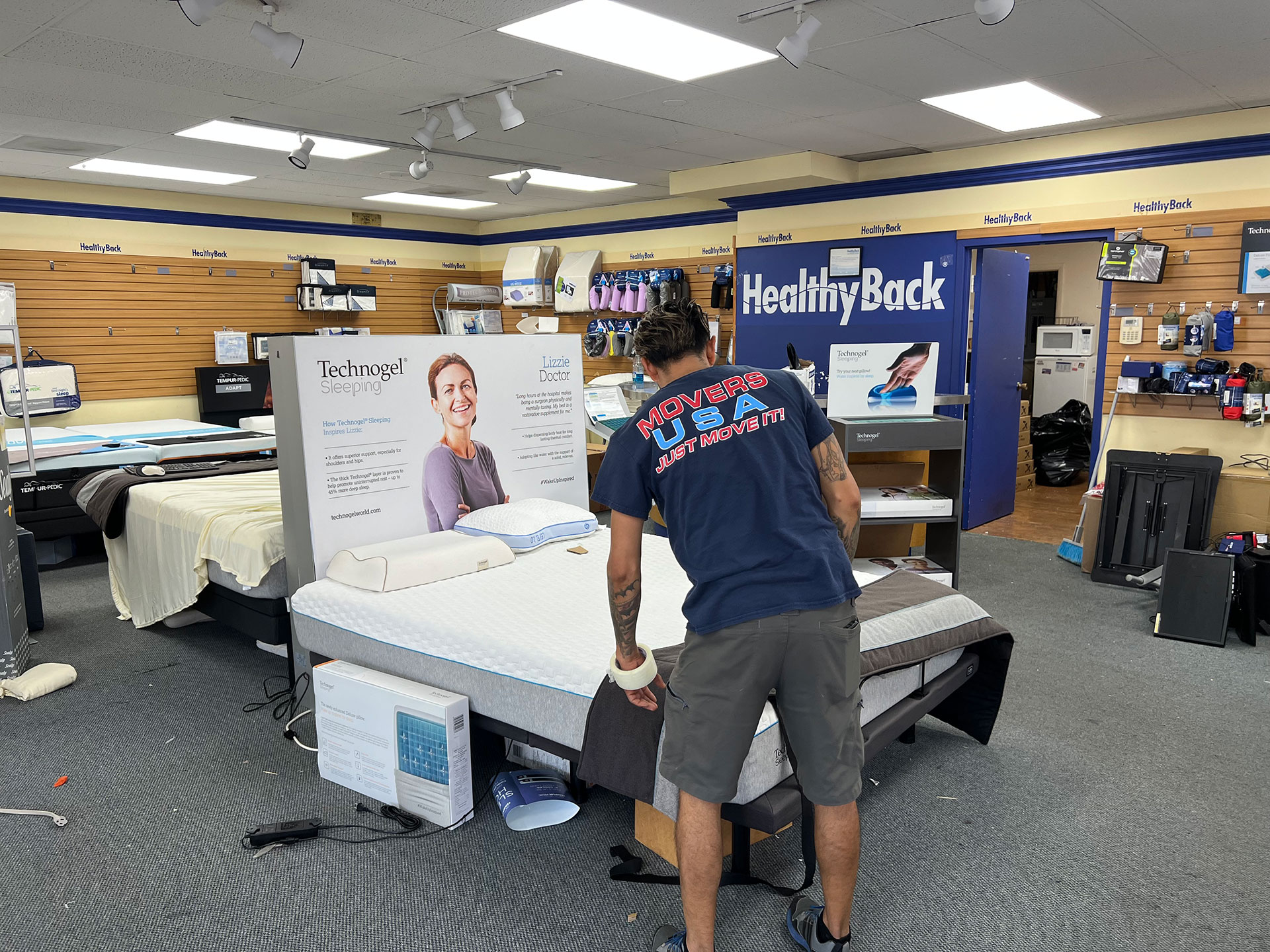 Commercial Move by Movers USA - Healthy Back