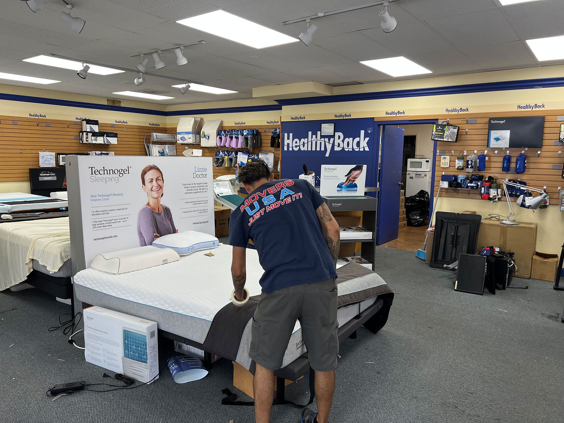 Commercial Move by Movers USA - Healthy Back