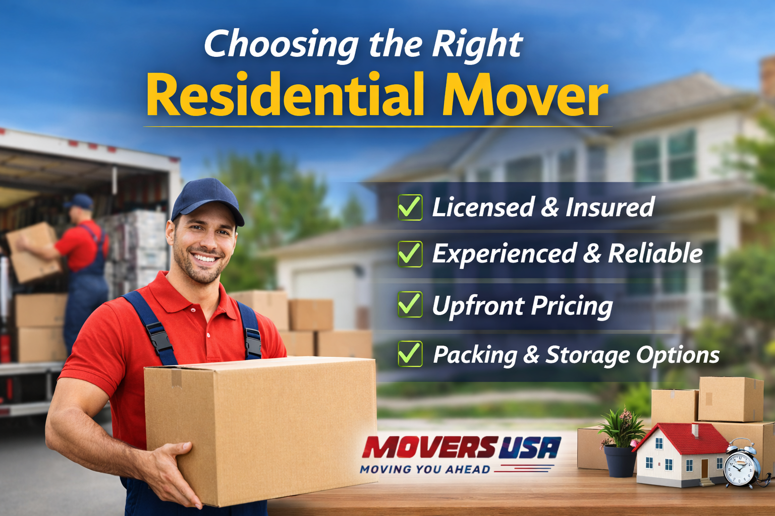 How to Choose the Right Residential Mover for a Stress-Free Move