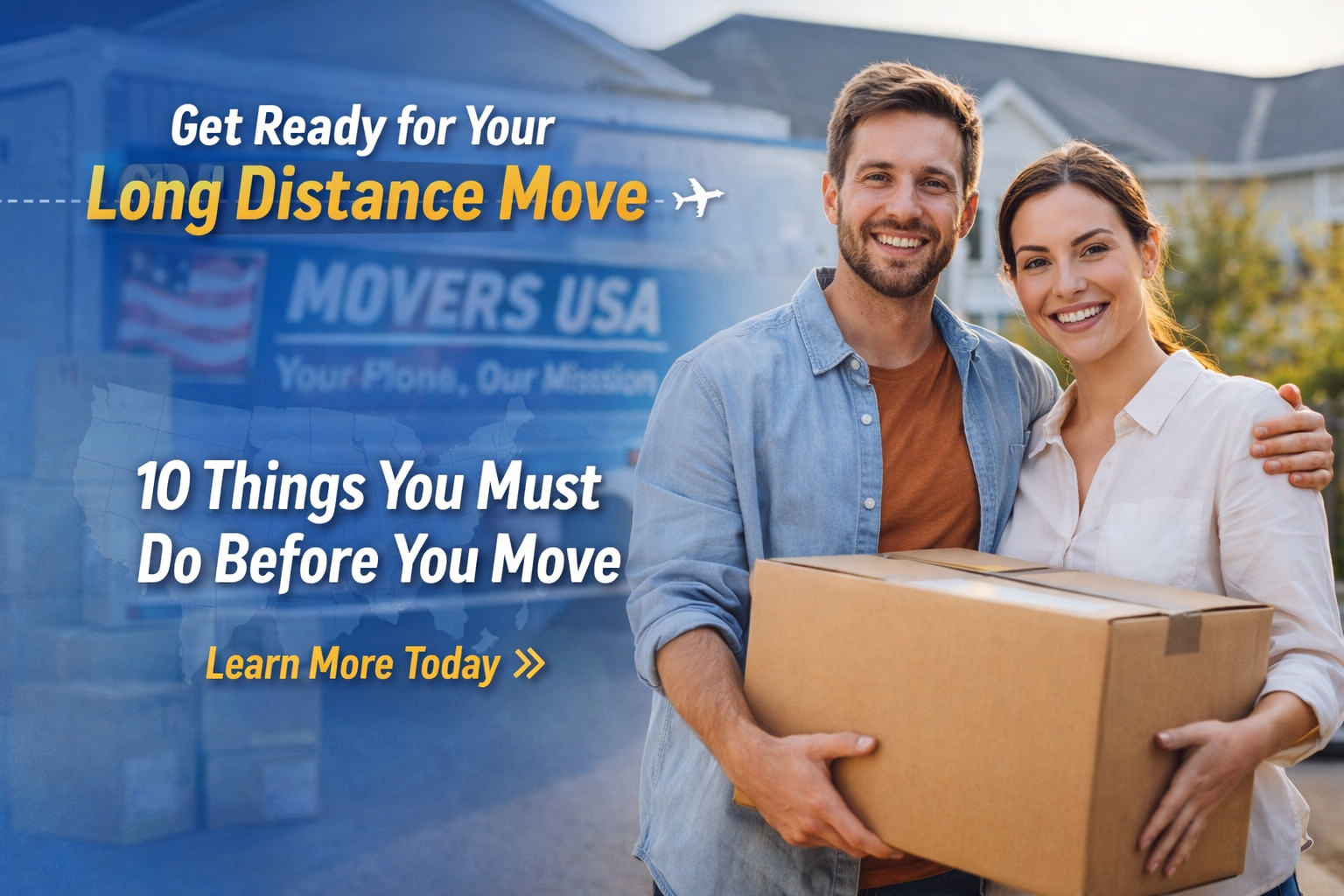 10 Things You Must Do Before a Long Distance Move