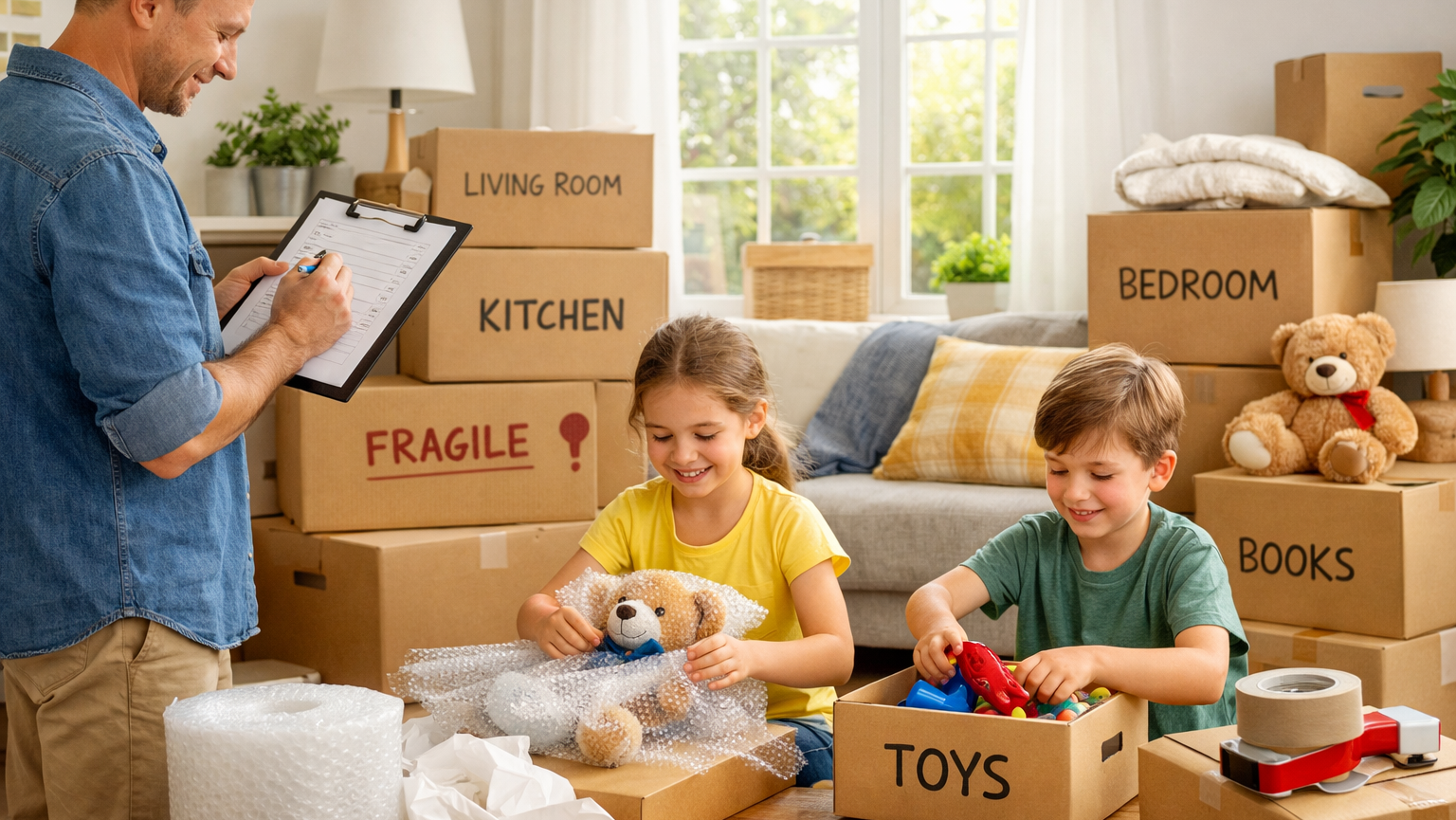 How to Prepare Your Home the Night Before Movers Arrive